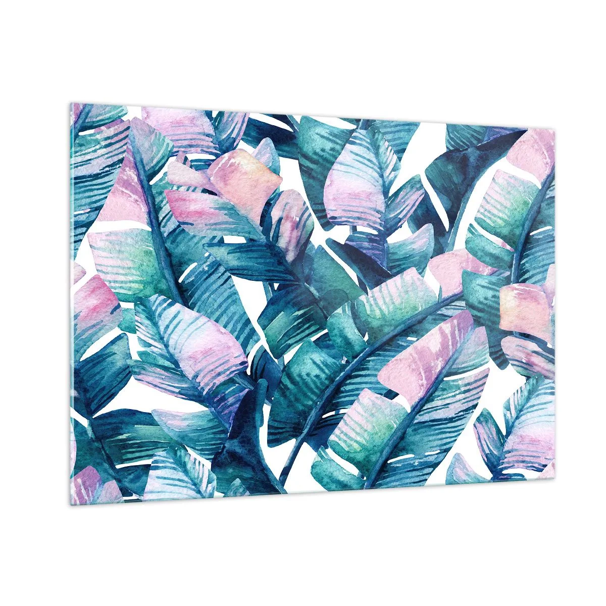 Billede på glas - I en bananlund - 100x70 cm