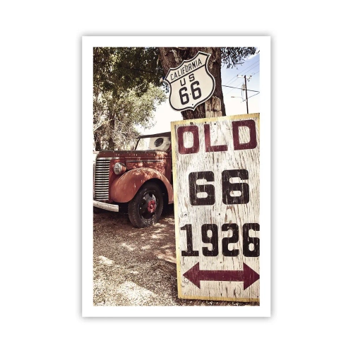 Plakat - En legende om det amerikanske landskab - 61x91 cm