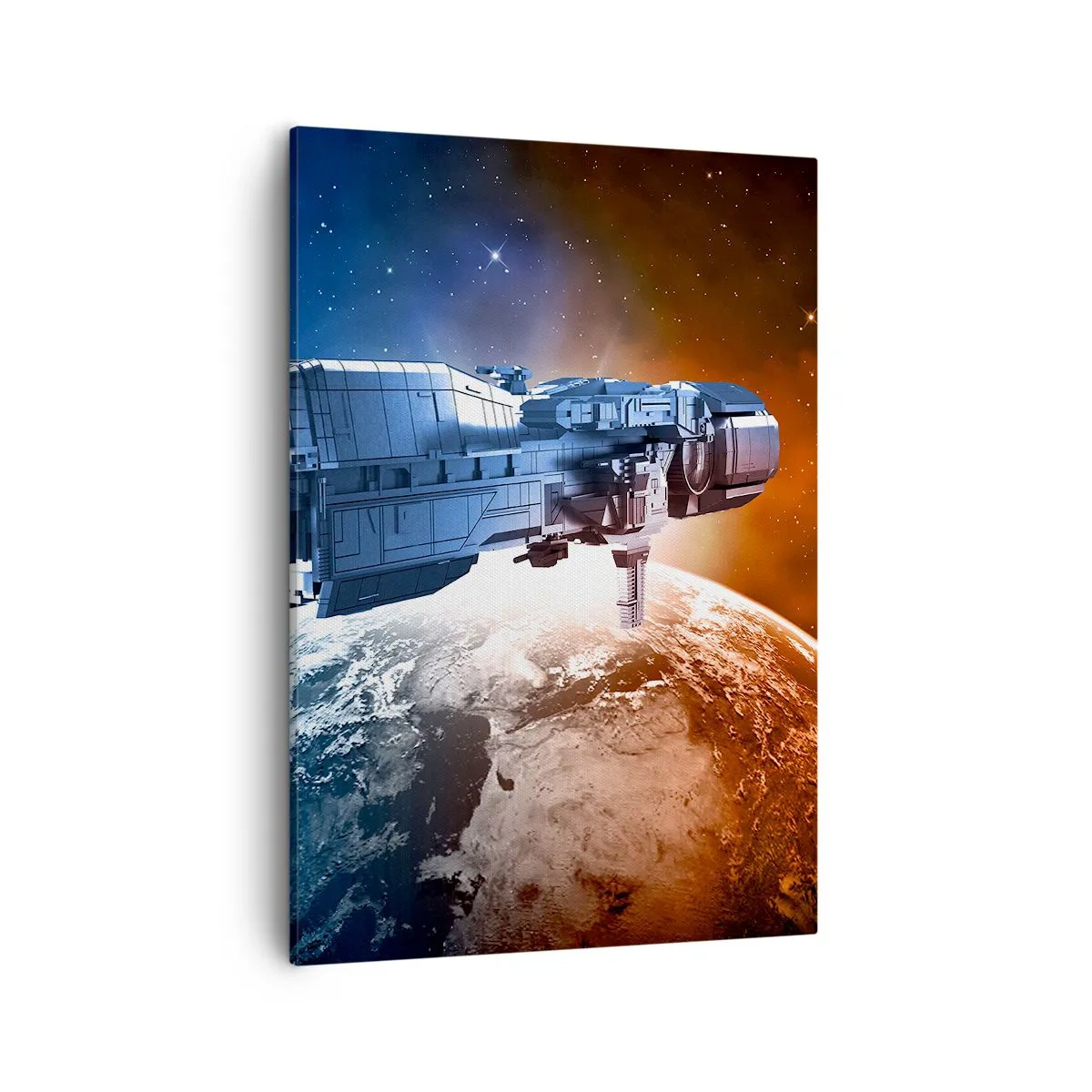 Lærredstryk - Billede på lærred - Forsigtig observatør - 50x70 cm
