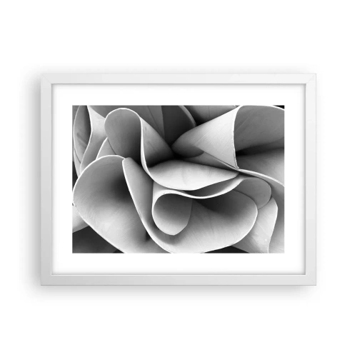 Plakat i hvid ramme - Hvad der sker i rummet - 40x30 cm