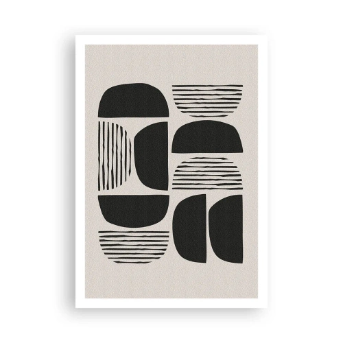 Plakat - Halvhjertede arrangementer - 70x100 cm