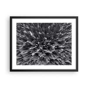 Plakat i sort ramme - Det kan ikke blive skarpere end dette - 50x40 cm