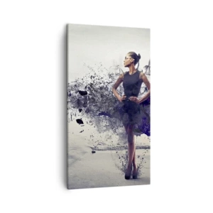 Lærredstryk - Billede på lærred - Afrikansk Venus - 45x80 cm