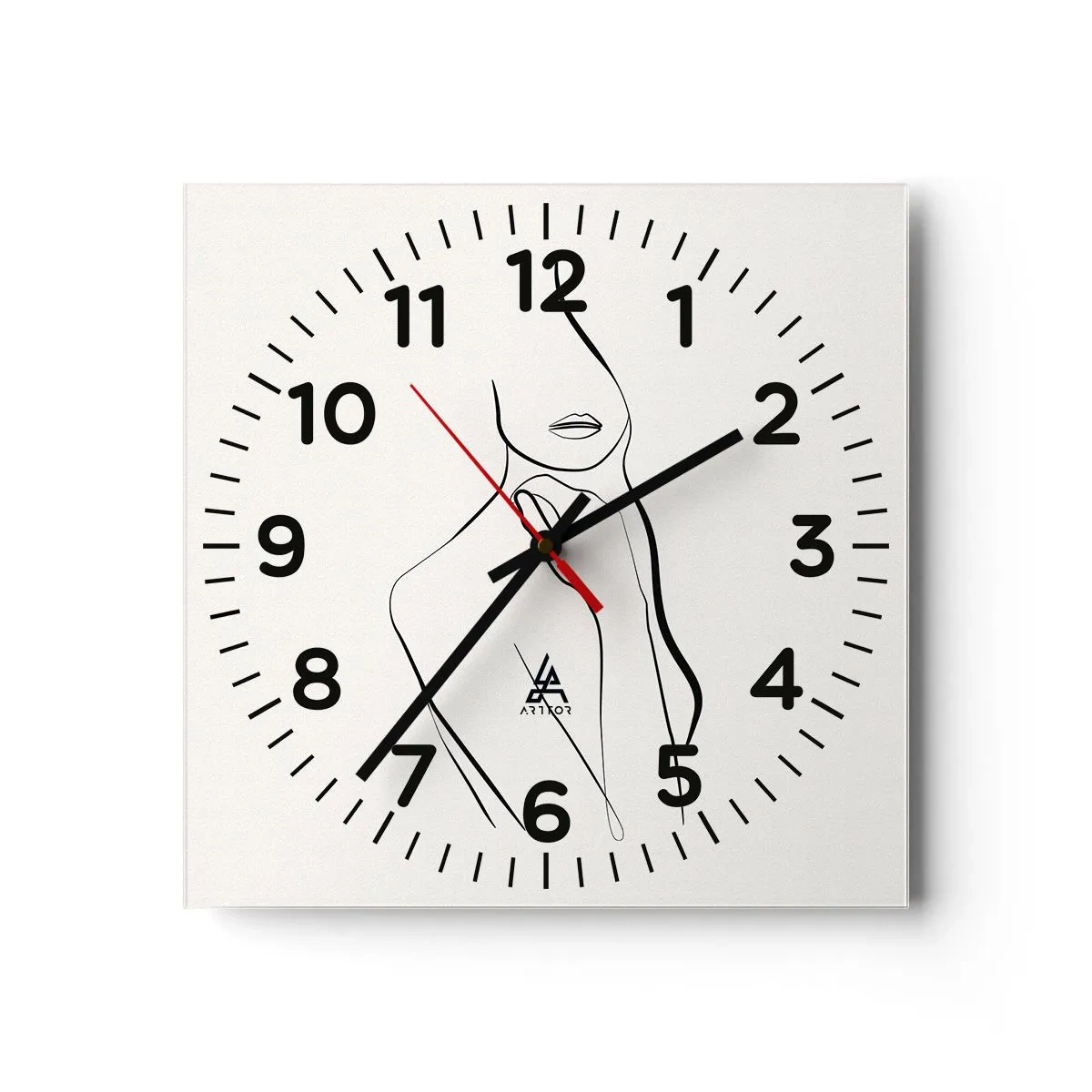 Vægur, Uret - Bølge af melankoli - 30x30 cm