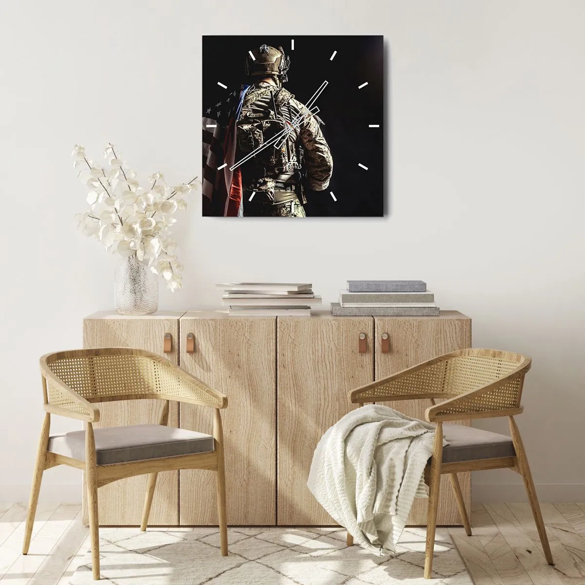 Vægur, Uret - Det er grunden til, at - 40x40 cm