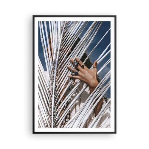 Plakat i sort ramme - Shamanens kæreste? - 70x100 cm