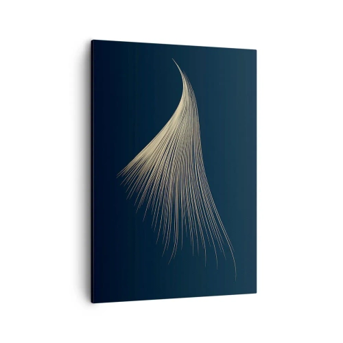 Lærredstryk - Billede på lærred - Som en engels hår - 50x70 cm