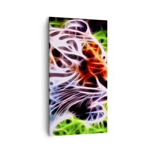 Lærredstryk - Billede på lærred - Farlig aura - 55x100 cm