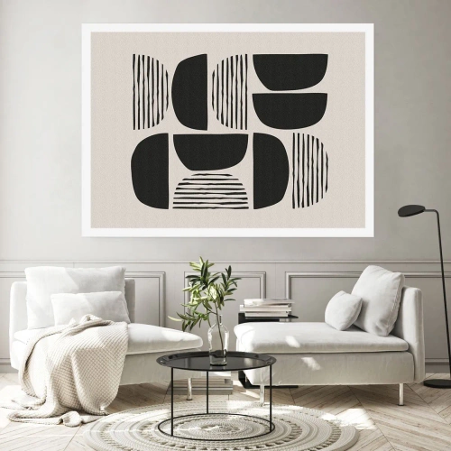Plakat - Halvhjertede arrangementer - 100x70 cm