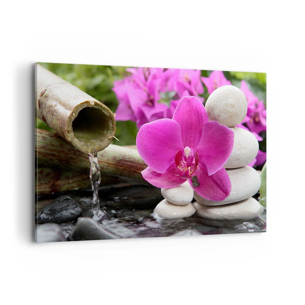 Lærredstryk - Billede på lærred - Du hviler allerede - 120x80 cm