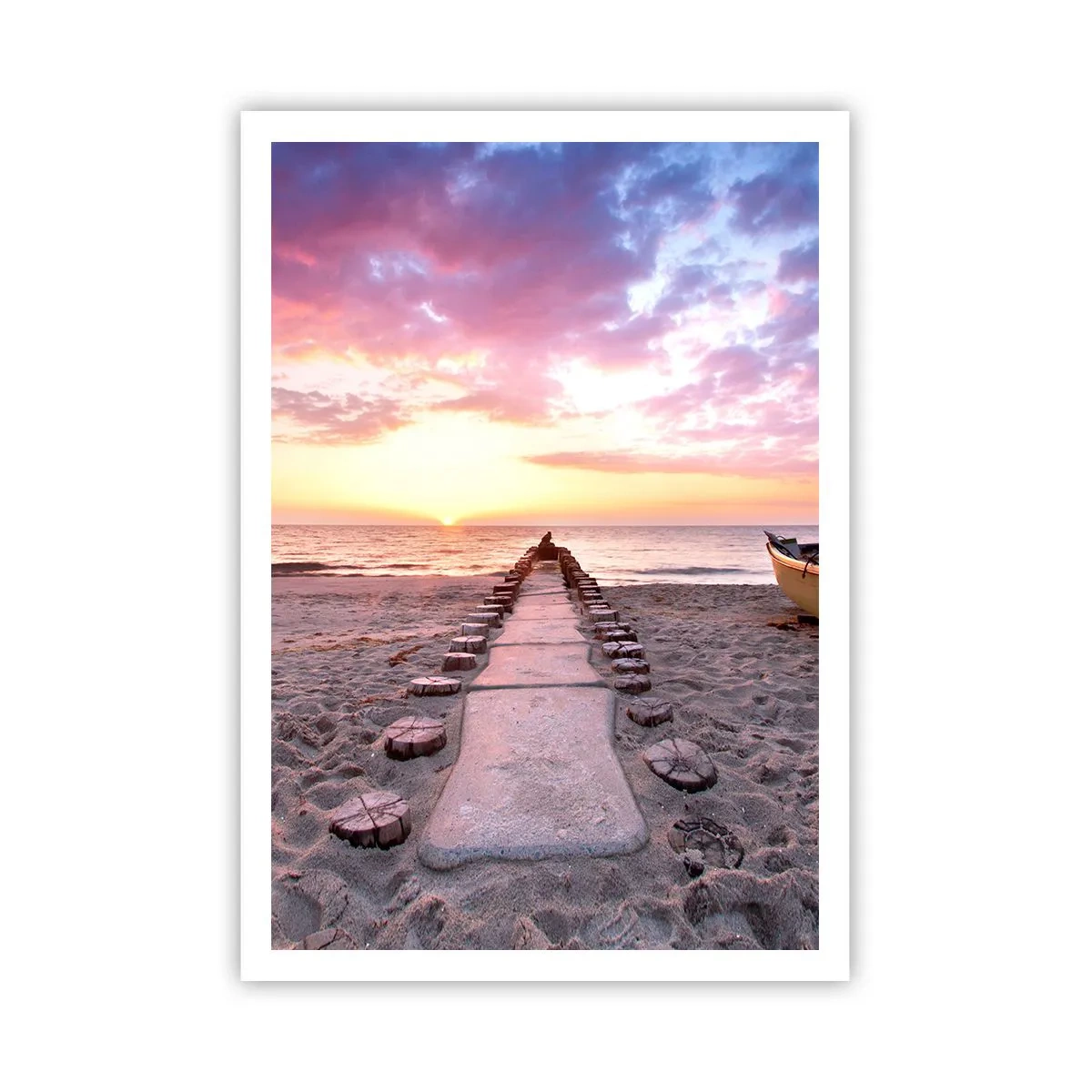 Plakat - Et øjeblik med en dybtgående oplevelse - 70x100 cm