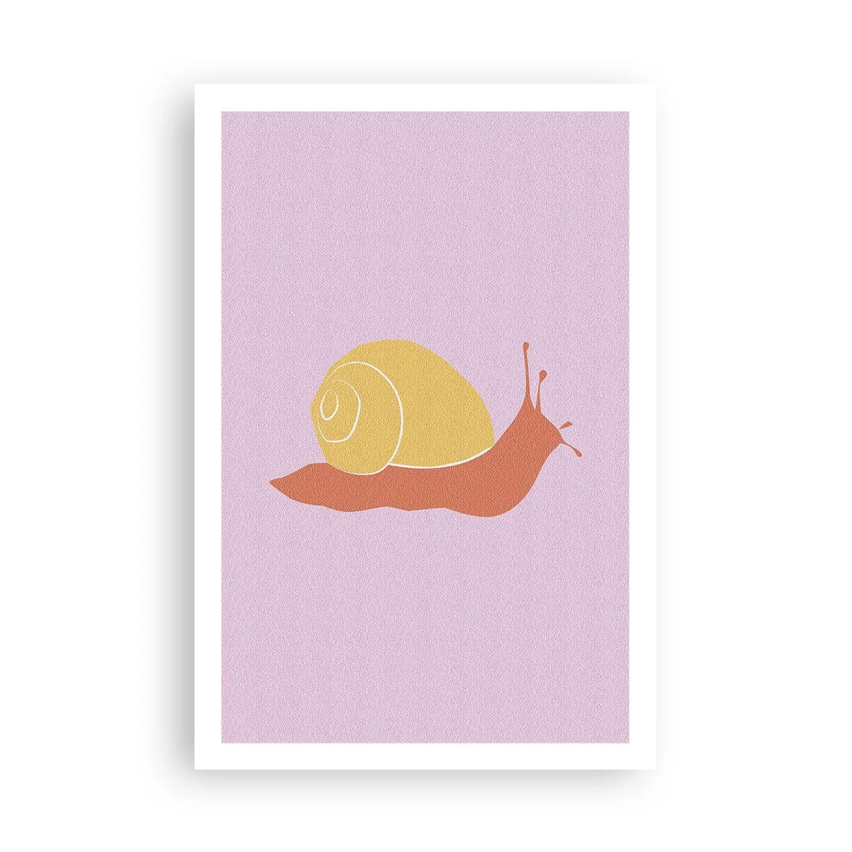 Plakat - Der er ingen hastværk - 61x91 cm