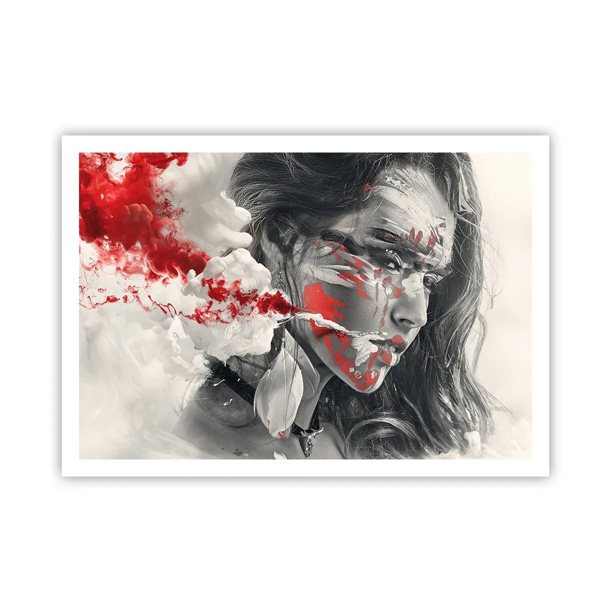 Plakat - I det absurdes damp - 100x70 cm