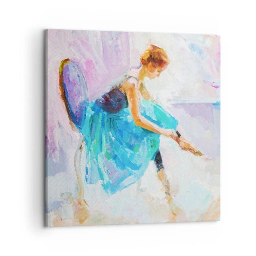 Lærredstryk - Billede på lærred - Ubeskrivelig ynde, subtil charme - 50x50 cm
