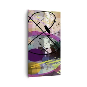 Lærredstryk - Billede på lærred - Kan være lige eller rundt - 65x120 cm