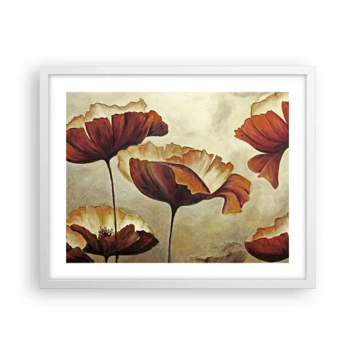 Plakat i hvid ramme - Marker - 50x40 cm