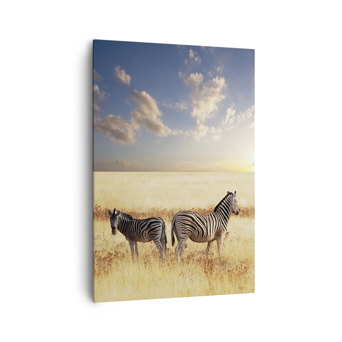 Lærredstryk - Billede på lærred - Gå væk, forstyrr ikke freden - 70x100 cm