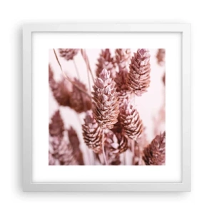 Plakat i hvid ramme - Tilsyneladende ubemærket - 30x30 cm