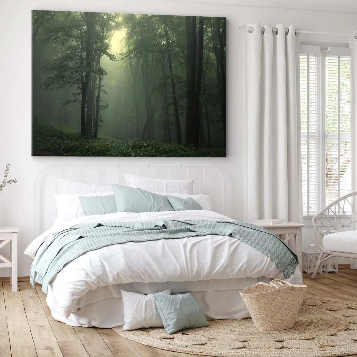 Lærredstryk - Billede på lærred - Før han vågner op - 120x80 cm