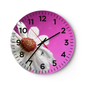 Vægur, Uret - Beskedent i sin skønhed - 40x40 cm