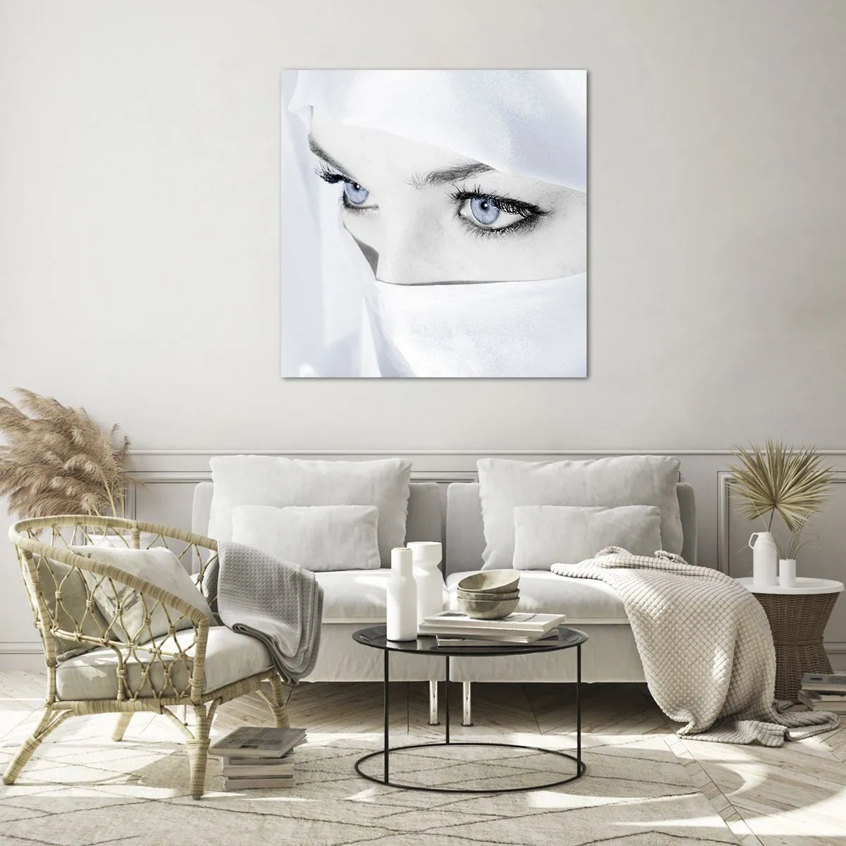 Billede på glas - Lige fra tusind og en nat - 40x40 cm