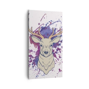 Lærredstryk - Billede på lærred - Mod og balance - 55x100 cm