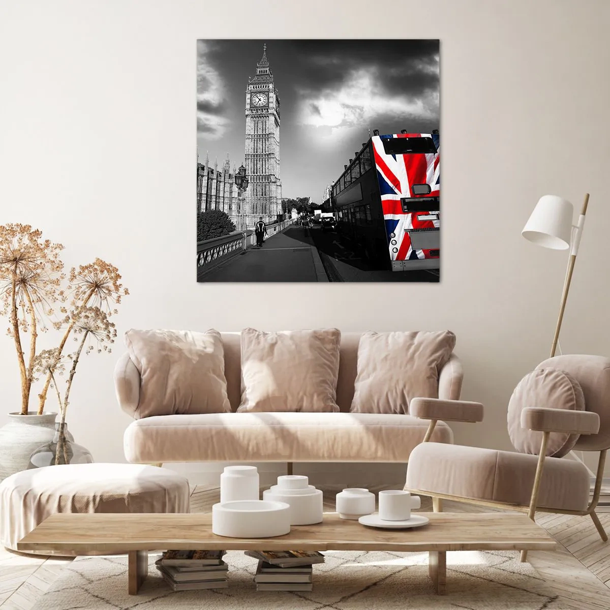 Lærredstryk - Billede på lærred - Stolt og stor - 70x70 cm