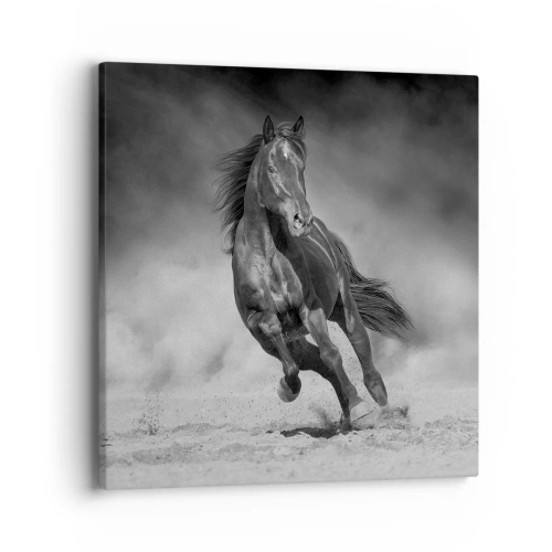 Lærredstryk - Billede på lærred - Værdig til emiren selv - 40x40 cm