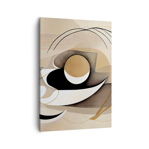 Lærredstryk - Billede på lærred - Komposition: essensen af ting - 50x70 cm