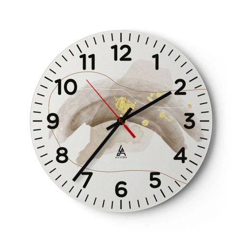 Vægur, Uret - Mødt i rummet - 30x30 cm