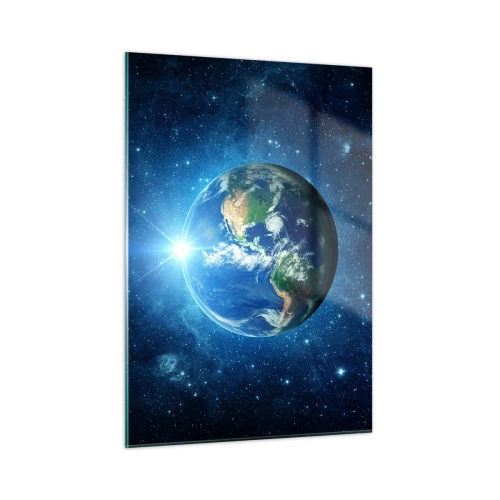 Billede på glas - Vi er i himlen - 50x70 cm