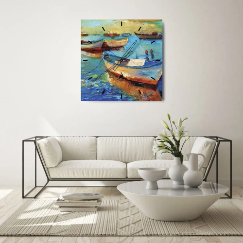 Vægur, Uret - I den sydlige bugt - 30x30 cm