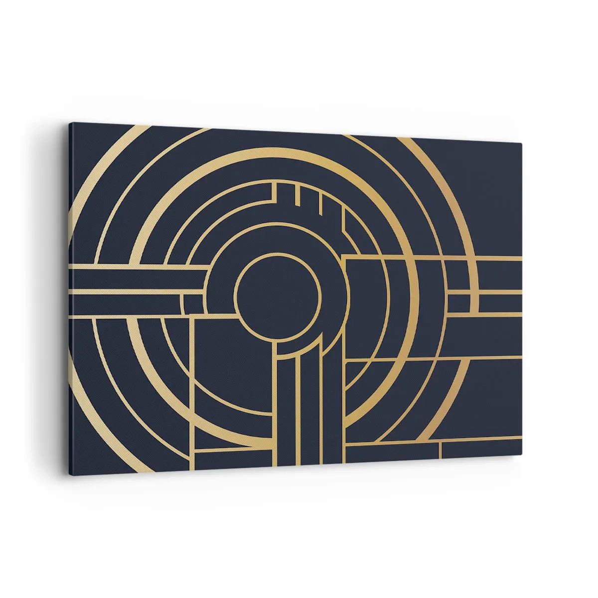 Lærredstryk - Billede på lærred - At vende tingene på hovedet - 100x70 cm