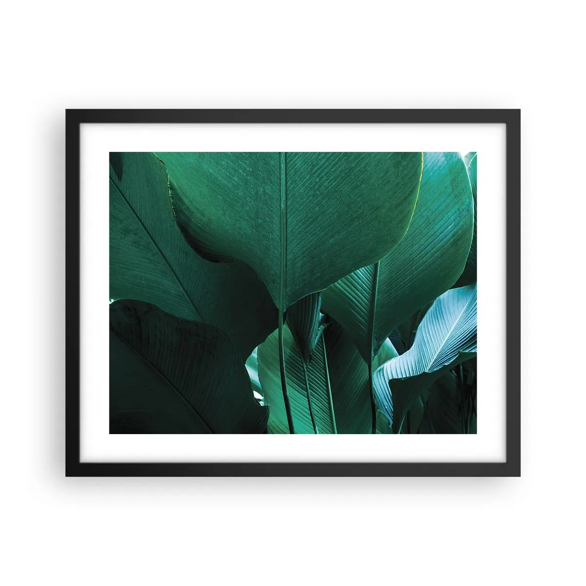 Plakat i sort ramme - Mod lyset - 50x40 cm