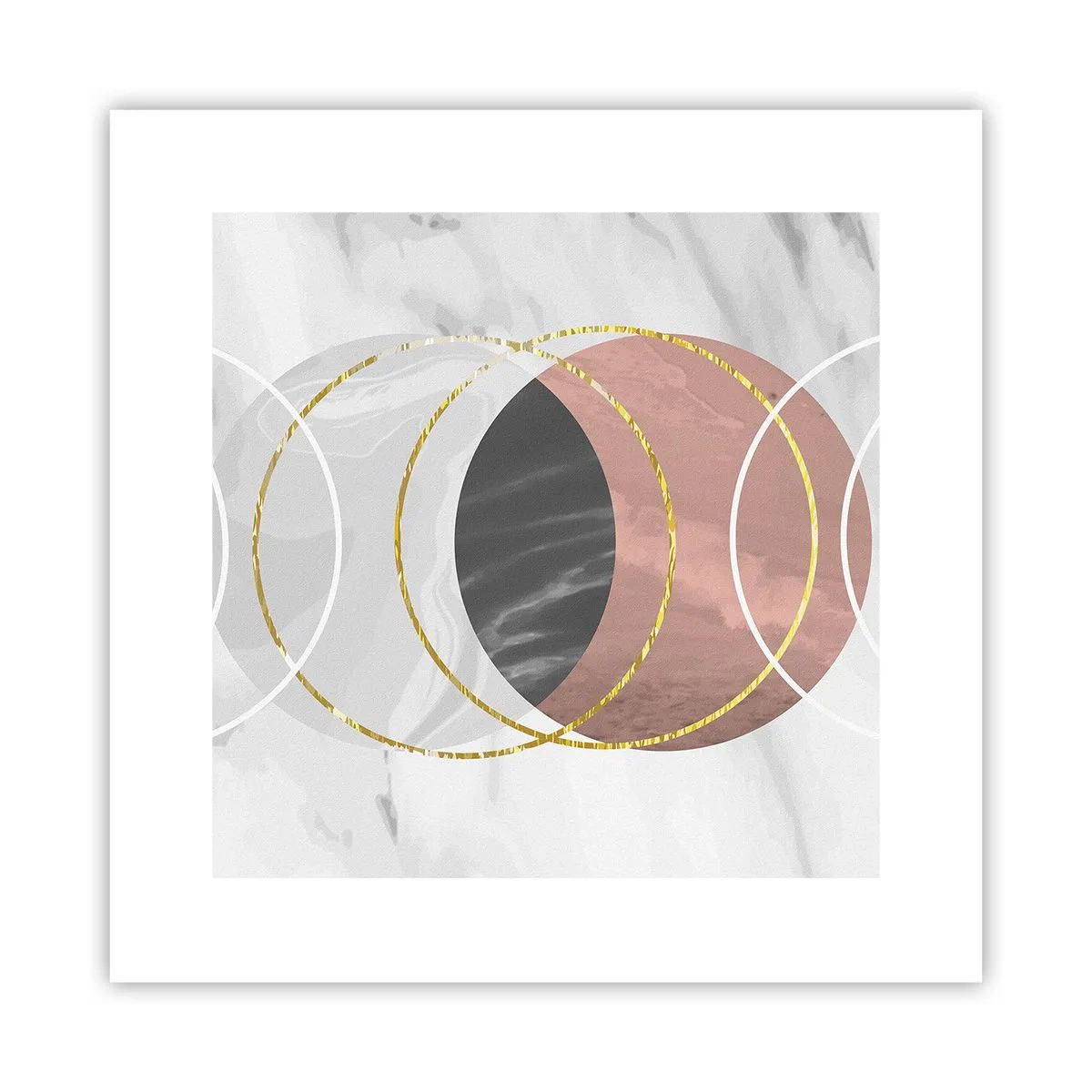 Plakat - Sfærernes musik - 30x30 cm