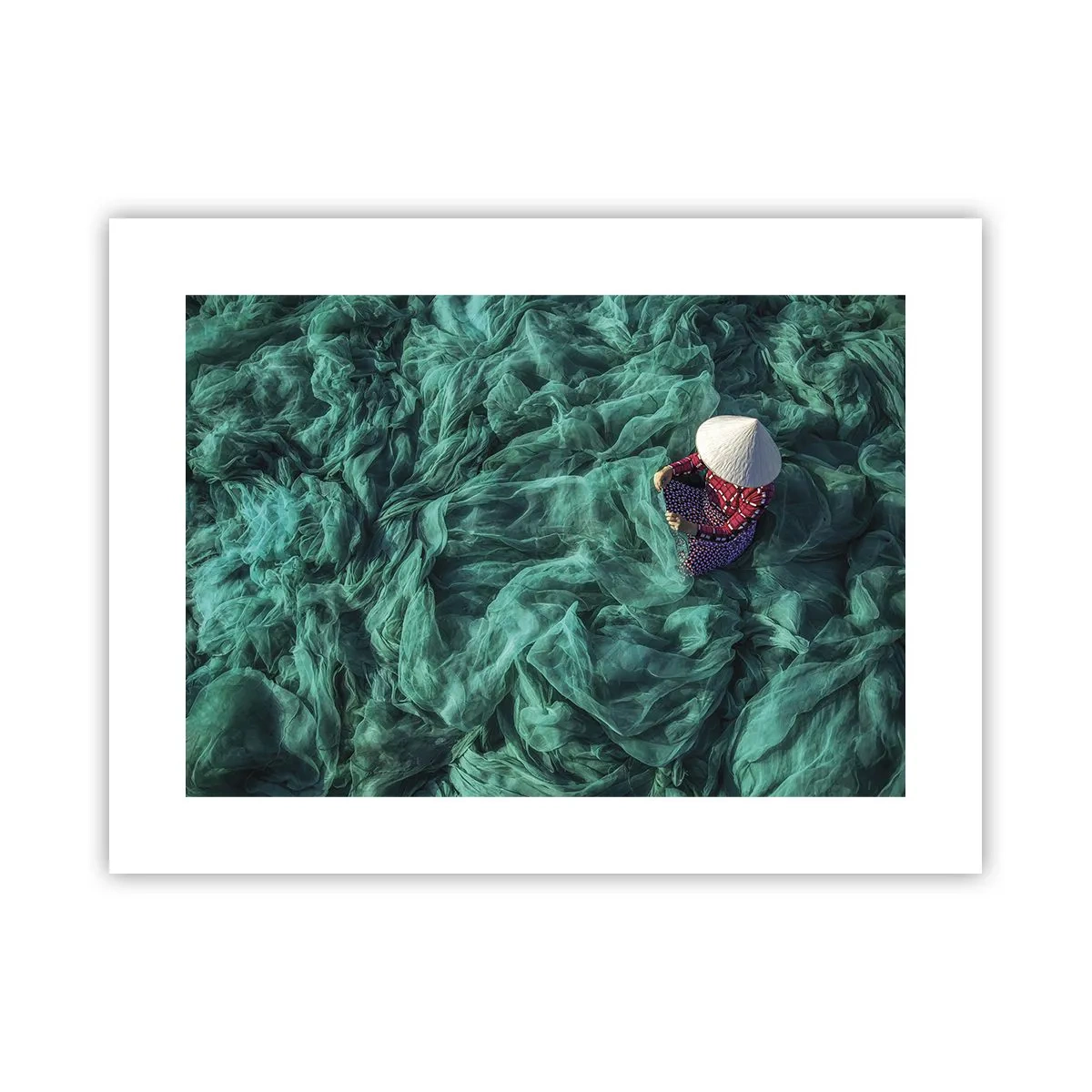 Plakat - I et hav af lys - 40x30 cm