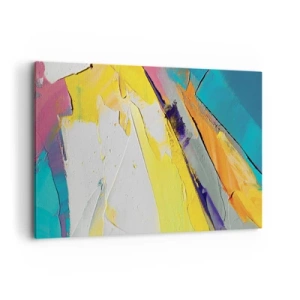 Lærredstryk - Billede på lærred - Lysets anatomi - 120x80 cm