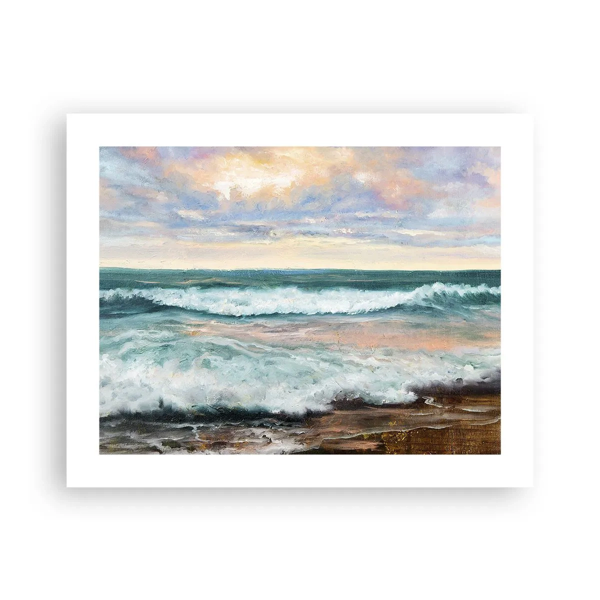 Plakat - Her vil du glatte din sjæl - 50x40 cm