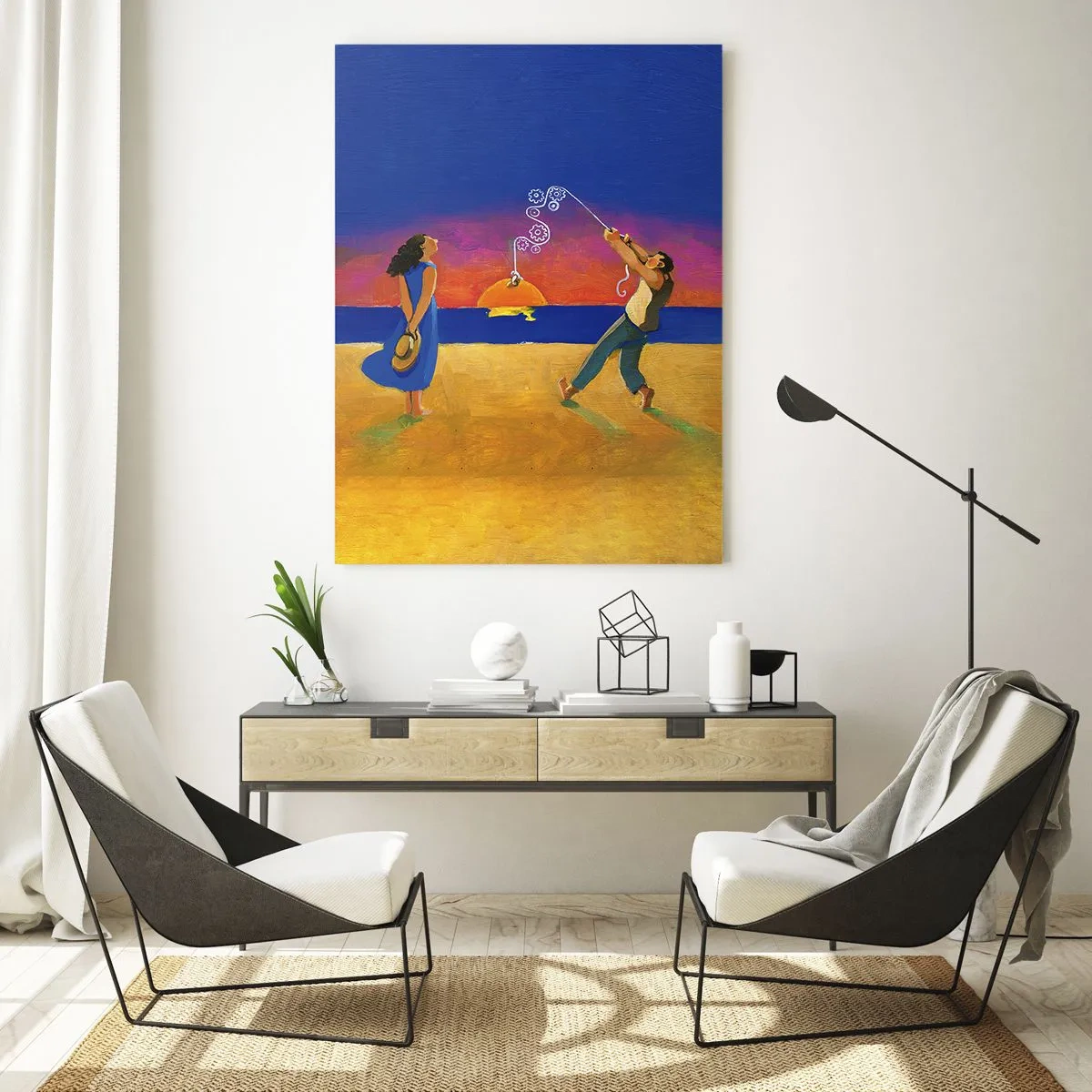 Billede på glas - Mere end en stjerne fra himlen - 50x70 cm