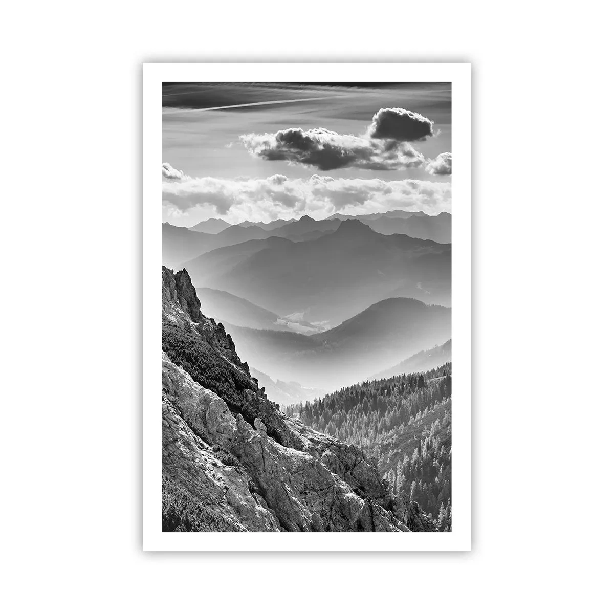 Plakat - Hele vejen til horisonten - 61x91 cm