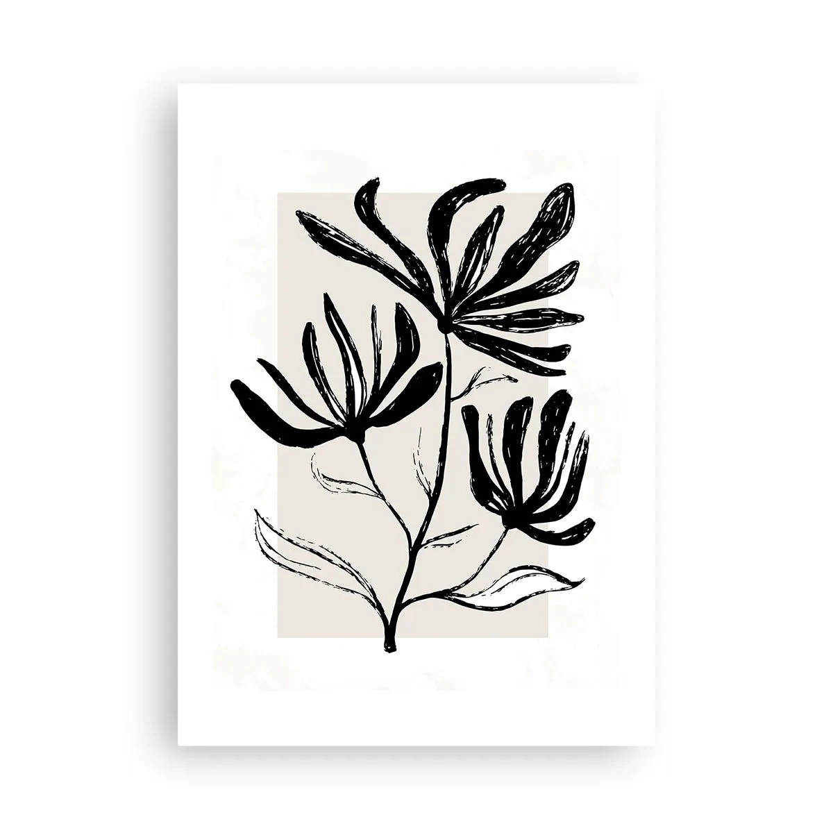 Plakat - Skitse til et herbarium - 50x70 cm