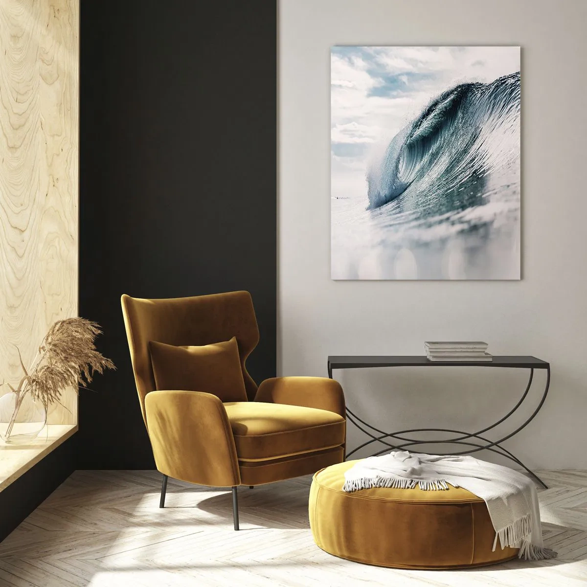 Billede på glas - Topmøde om vand - 70x100 cm
