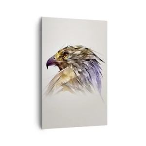 Lærredstryk - Billede på lærred - Portræt af en kriger - 80x120 cm