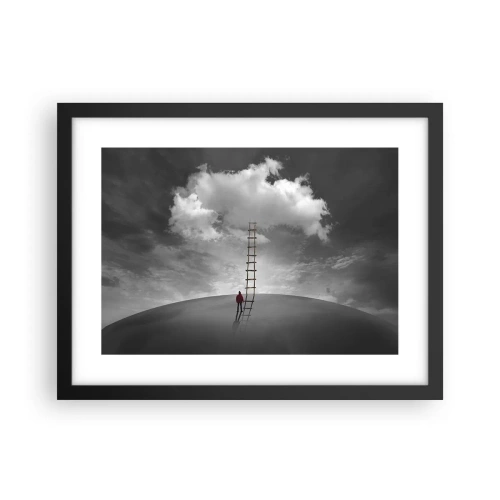 Plakat i sort ramme - Alt er muligt - 40x30 cm