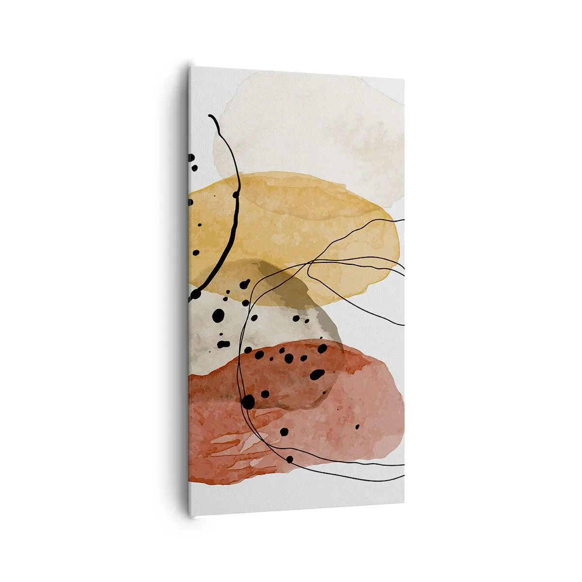 Lærredstryk - Billede på lærred - Som lys, klar luft - 65x120 cm