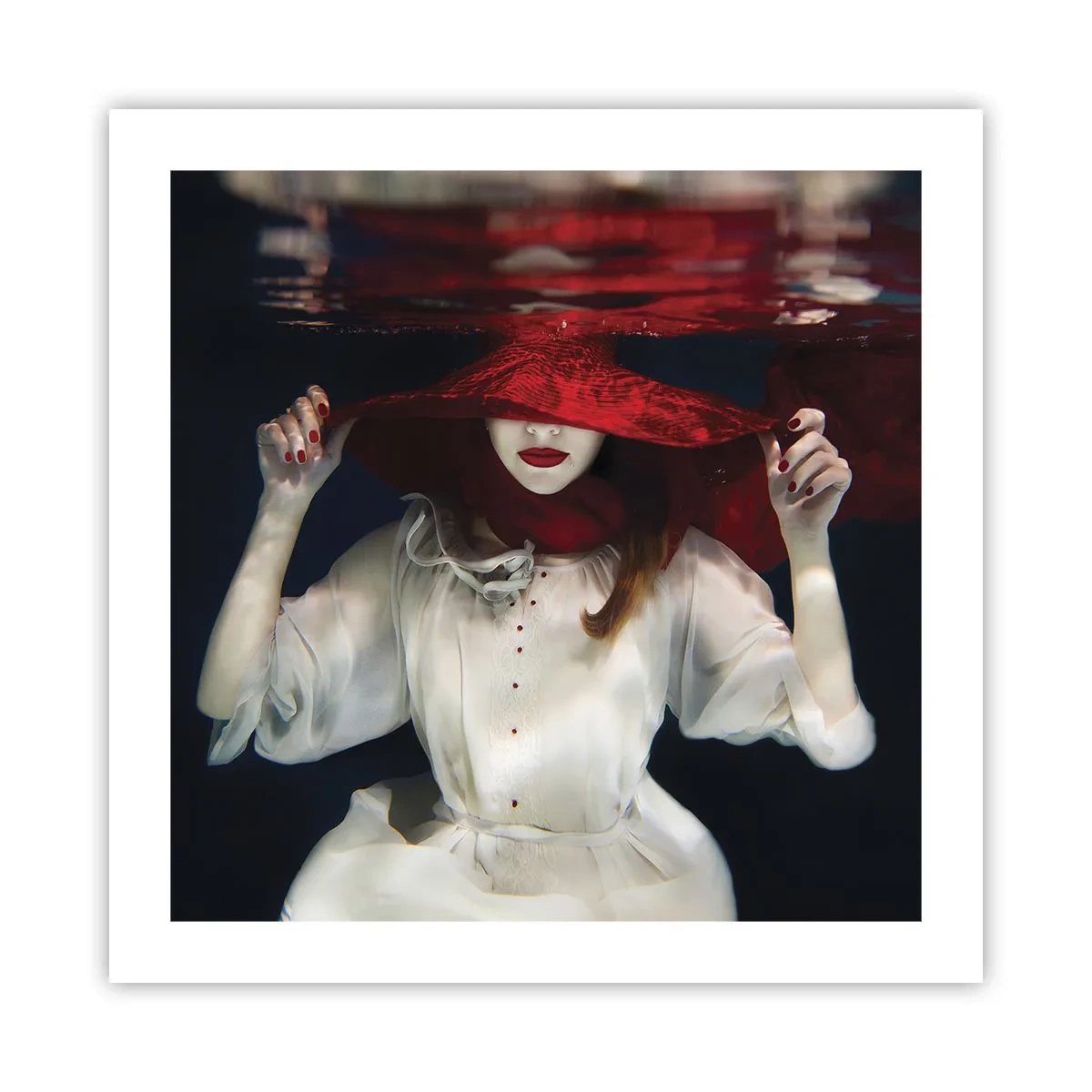 Plakat - Vidunderkvinden - 50x50 cm