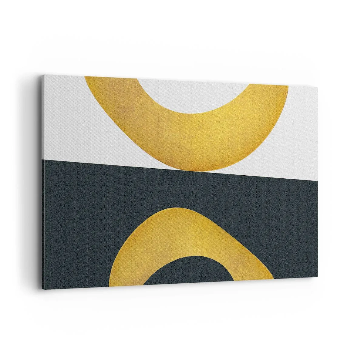 Lærredstryk - Billede på lærred - Først: guld - 100x70 cm