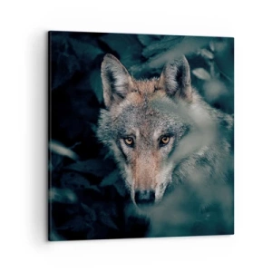 Lærredstryk - Billede på lærred - Jæger - 50x50 cm