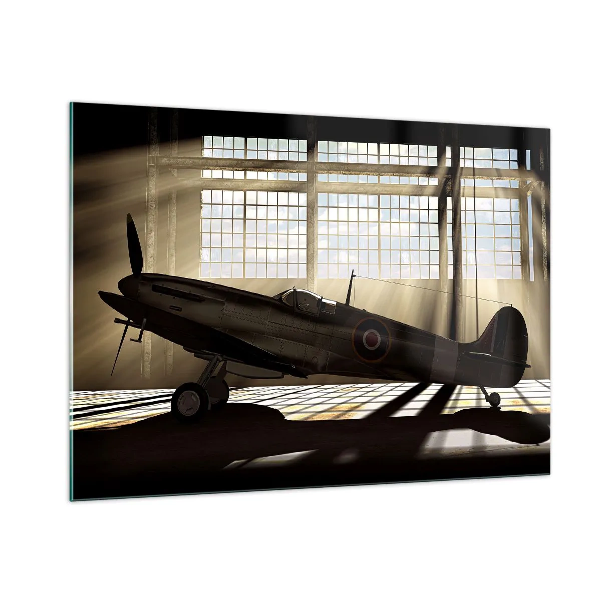 Billede på glas - Resten af krigeren - 100x70 cm