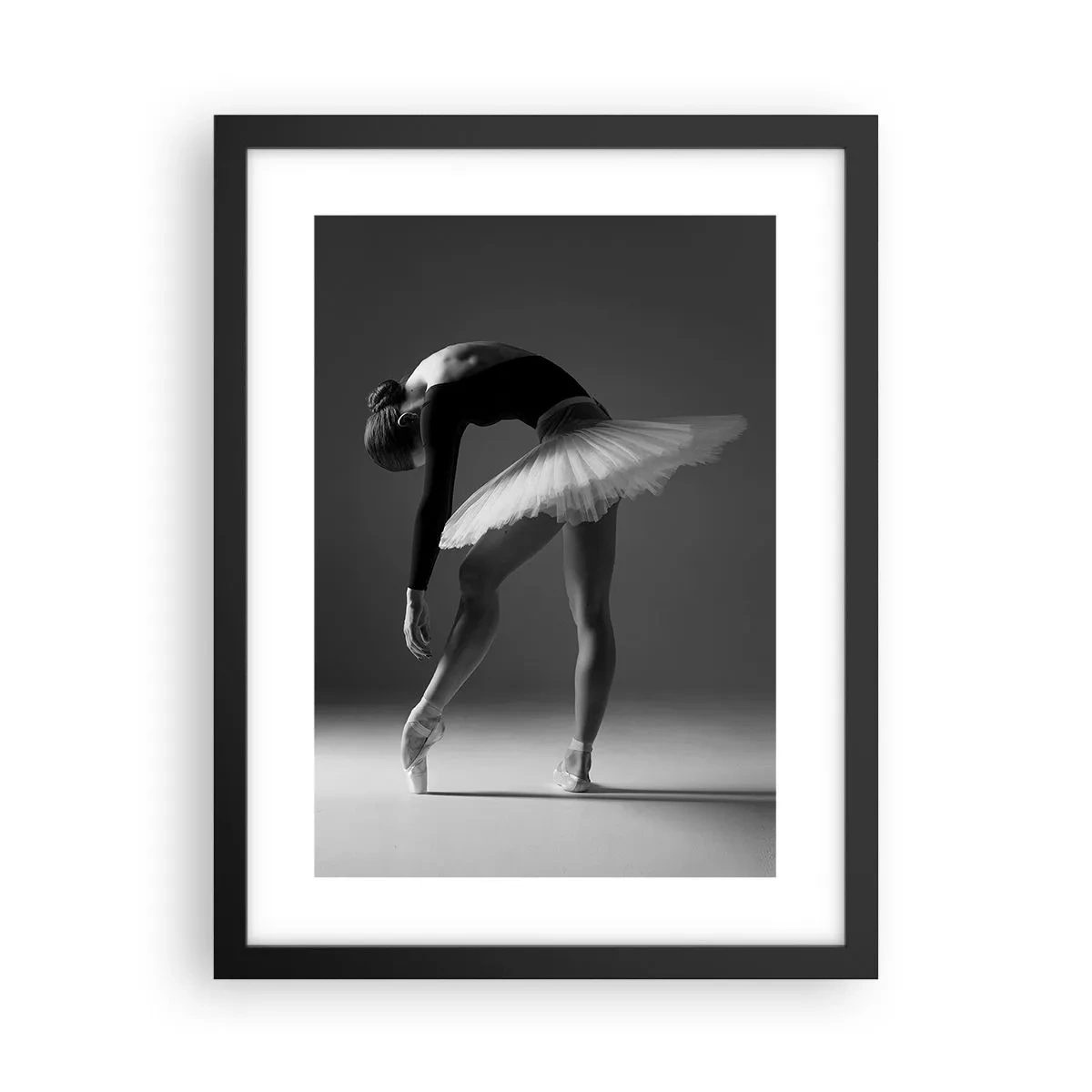 Plakat i sort ramme - Bella balerina - 30x40 cm